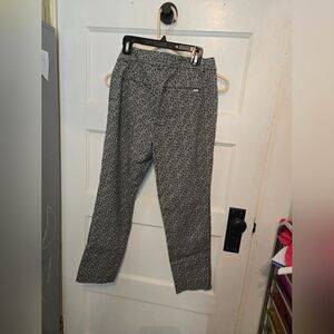 White House Black market - The Slim Ankle Black and White Pants
